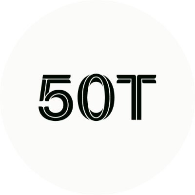 50T logo